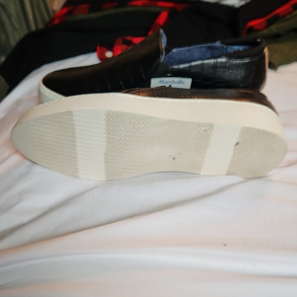 Dr.Scholls Black Croc-Embossed Slip-On Sneakers - Picture 5 of 5